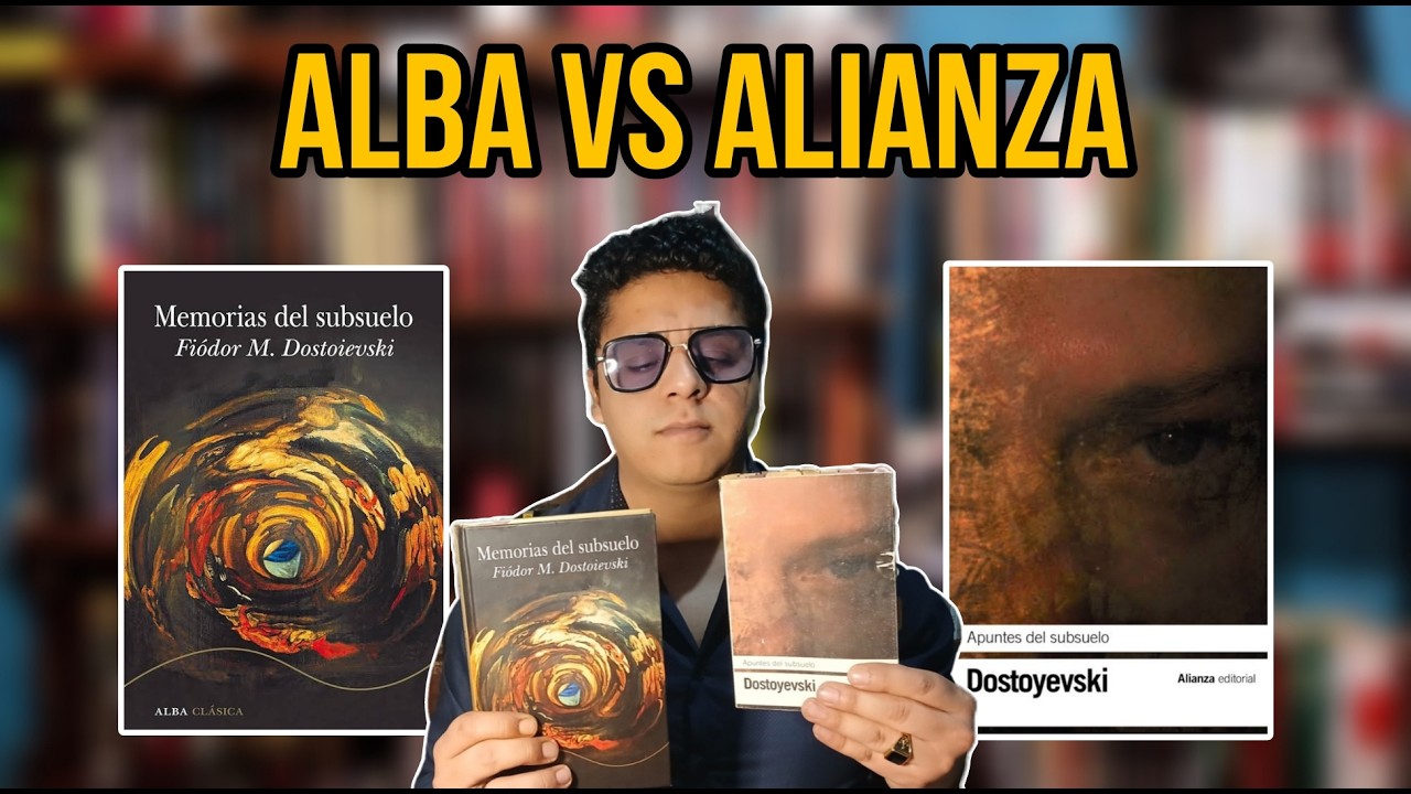 📖 «Apuntes del subsuelo» Alba Vs Alianza 🔥 COMPARANDO EDICIONES | ESMARCOREYES #Dostoievski