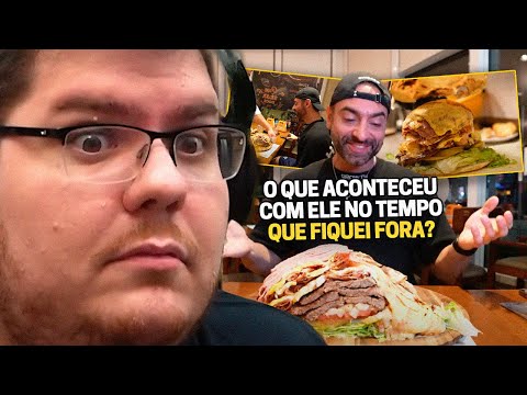 CASIMIRO REAGE: CORBUCCI COME BEIRUTE GIGANTE DE 8 MIL CALORIAS | Cortes do Casimito