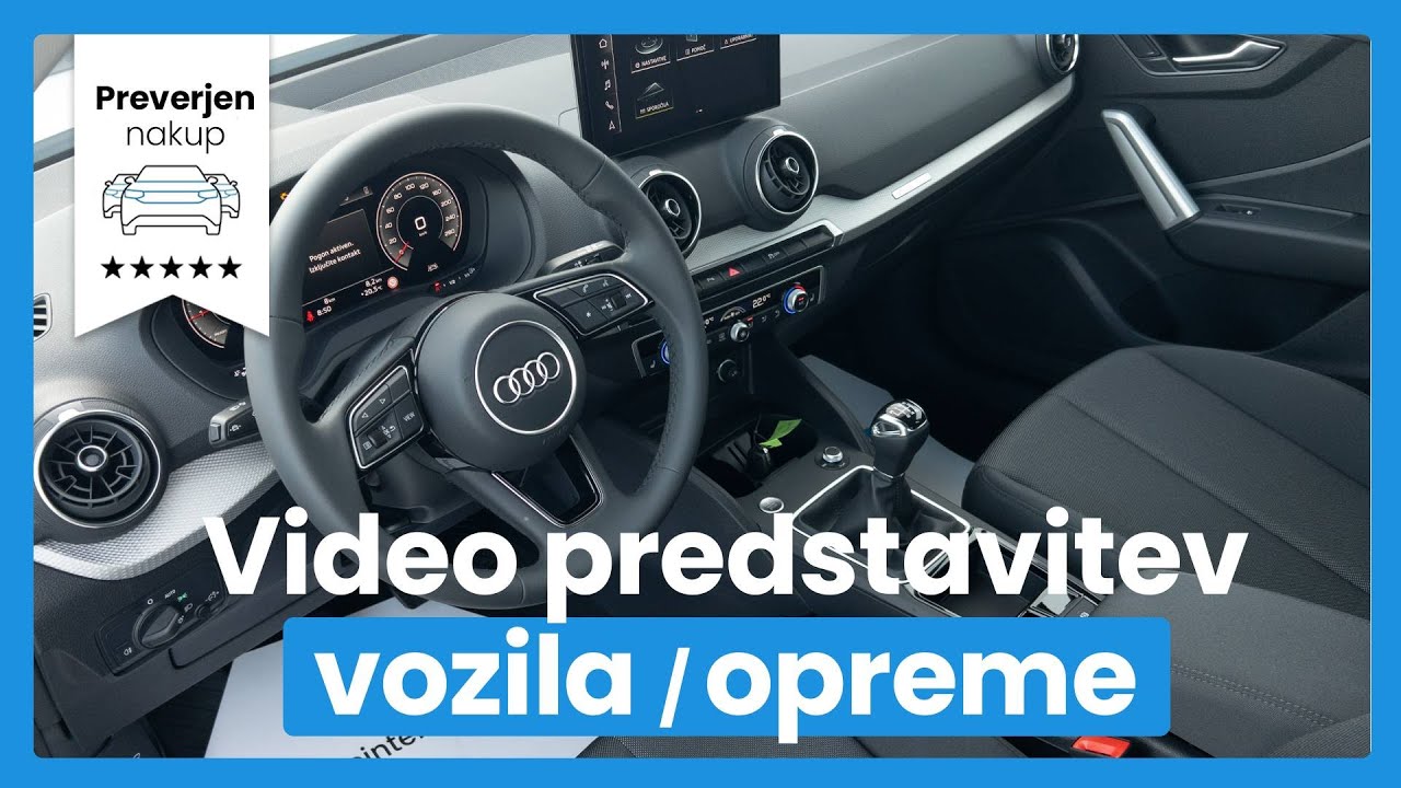 Audi Q2 30 TFSI S line - DOBAVA APRIL 2026