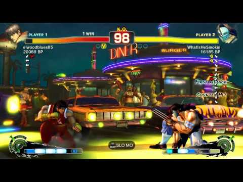 SSF4 Recording Request: elwoodblues85 (Guy) vs WhatIsHeSmokin (Vega) Match 1
