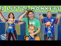 3 Little Monkeys With Coach Ceevan My Gym