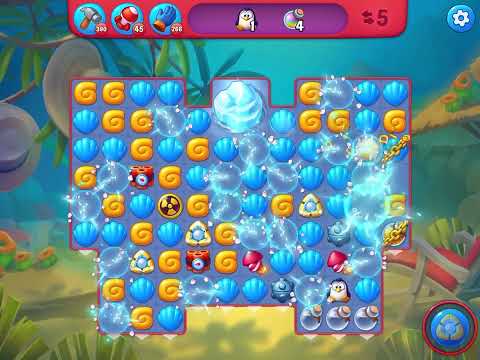 Fishdom Hard level 6457 no boosters フィッシュダム ハード [Friend's]