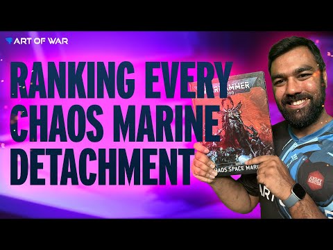 Ranking Every Codex Chaos Space Marine Detachment! Warhammer 40k 10th Edition