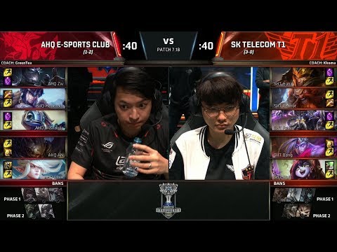 【2017全球總決賽】小組賽 第八天 AHQ vs SKT