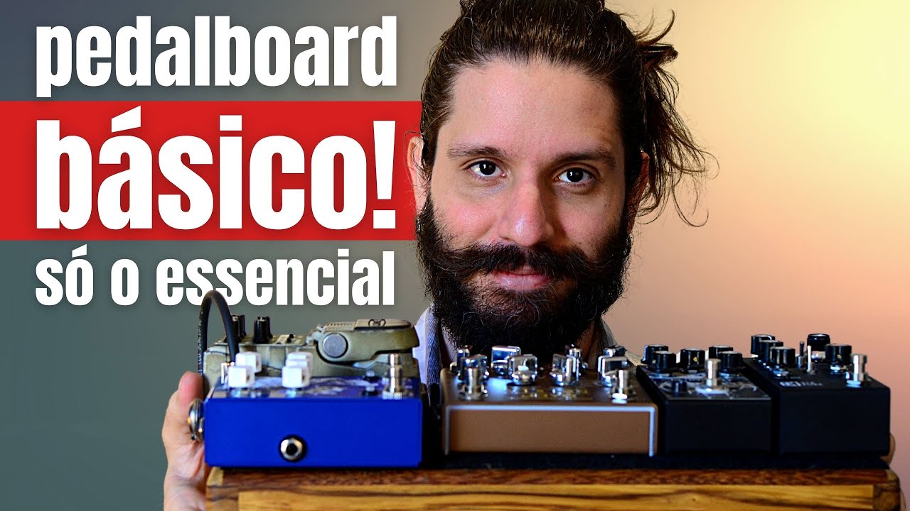 Montando um PEDALBOARD BÁSICO | set de pedais | guitarra