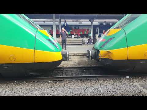 Cuplarea a două automotoare IC2 ale Astra Trans Carpatic