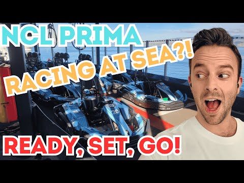 A Go-Kart Race at Sea? [POV] - Prima Speedway | NCL Prima