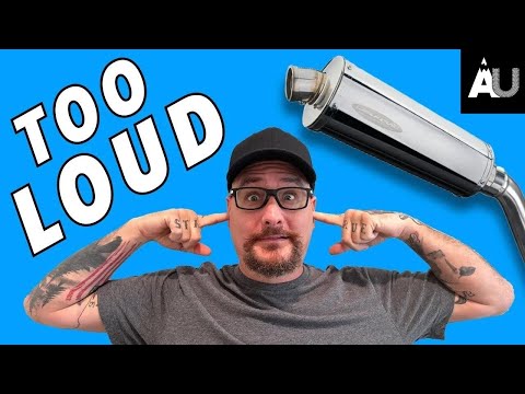 How to make your Motorcycles Exhaust Quieter
