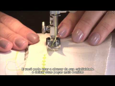 Máquina de Costura Doméstica Futura Elgin JX-2040 10 Pontos 