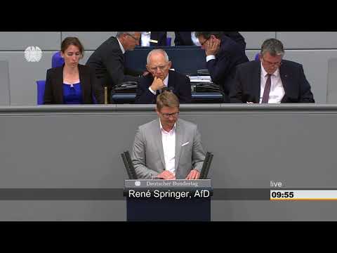 Bundestagsdebatte 18.05.2018 - Rene Springe