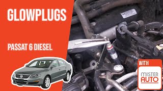 Youtube thumbnail of video "How to replace the glow plugs Passat 6 2.0 TDI ♨️"