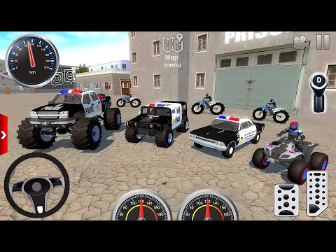 Juegos De Policía - Dirt Bike, Quad Bike, Police Car Driving Games: Offroad Outlaws Android Gameplay