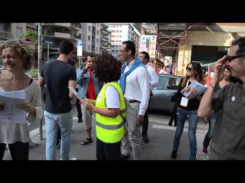 De Vito candidato Sindaco viale Libia  5stelle roma