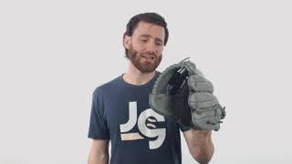 Video thumbnail: Nokona American Kip Select 11.25" Youth Baseball Glove: A-200IGR