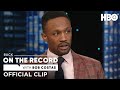 Back on The Record with Bob Costas | Domonique Foxworth Official Clip | HBO