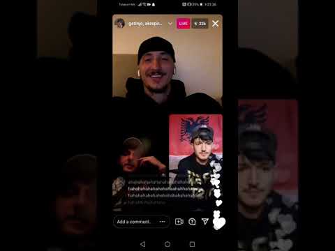 Getinjo & Mozzik & Akrepi i Repit - live ne instagram
