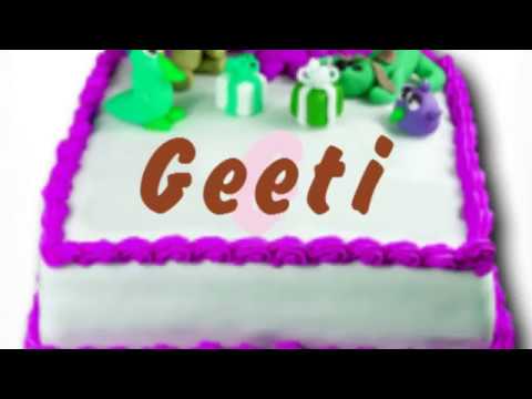 Happy Birthday Geeti