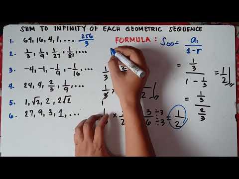 Sum to Infinity | Geometric Series | Explain in Detailed |