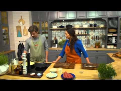 Mitt kök: Lammkorv med ugnsrostad blomkål - Nyhetsmorgon (TV4)