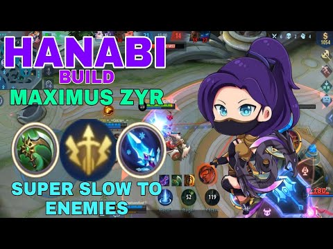 NEW!!! UNLI SLOW HANABI BUILD | TRICKS & GAMEPLAY HANABI | Mobile Legends Bang Bang