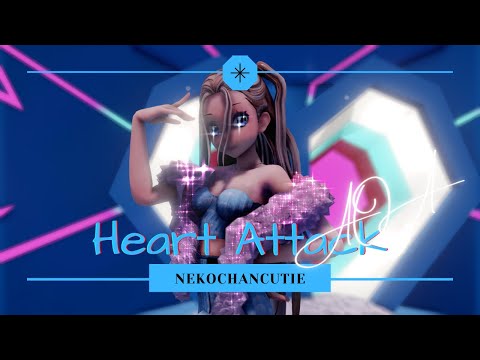{60fps} [MMD] AOA - Heart Attack [+Motion Link]