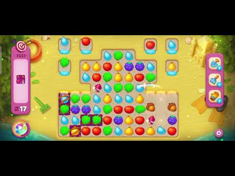 Gardenscapes challenge level 7551......