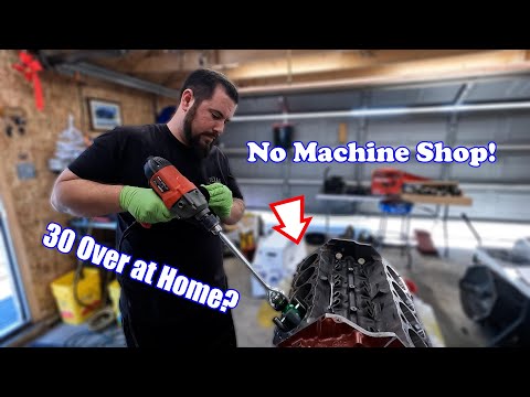 Can I turn my BLOWN 350 into a 383 Stroker?? (Cheap DIY junkyard Build)