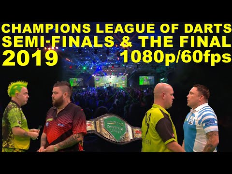 SEMI'S & FINAL 2019 Champions League of Darts HD1080p/60fps