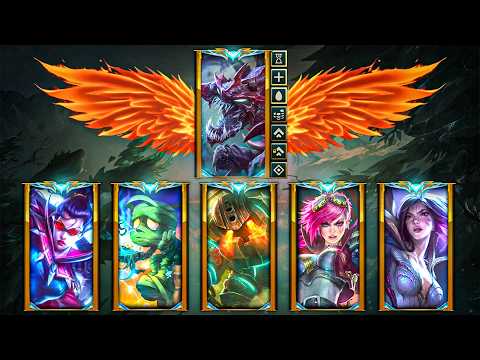 1,000,000 HP Cho'Gath vs 5 Challenger Players