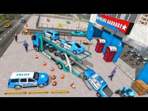 Australia  Army Truck Transport - Delivering Army Tank and Jeep Driving: Android Gameplay #3d