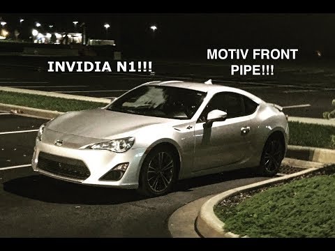 Invidia N1 and Motive Front Pipe FRS In Cabin!!!