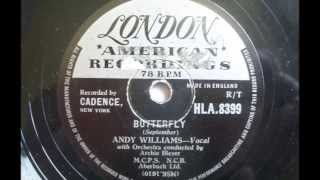 Andy Williams &#39;Butterfly&#39; 78 rpm