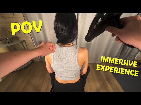 Immersive Hair Dryer ASMR | Relaxing POV Experience [4K]