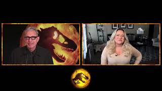 Jeff Goldblum and Laura Dern Talk Epic Reunion for Jurassic World: Dominion | Celebrity Page