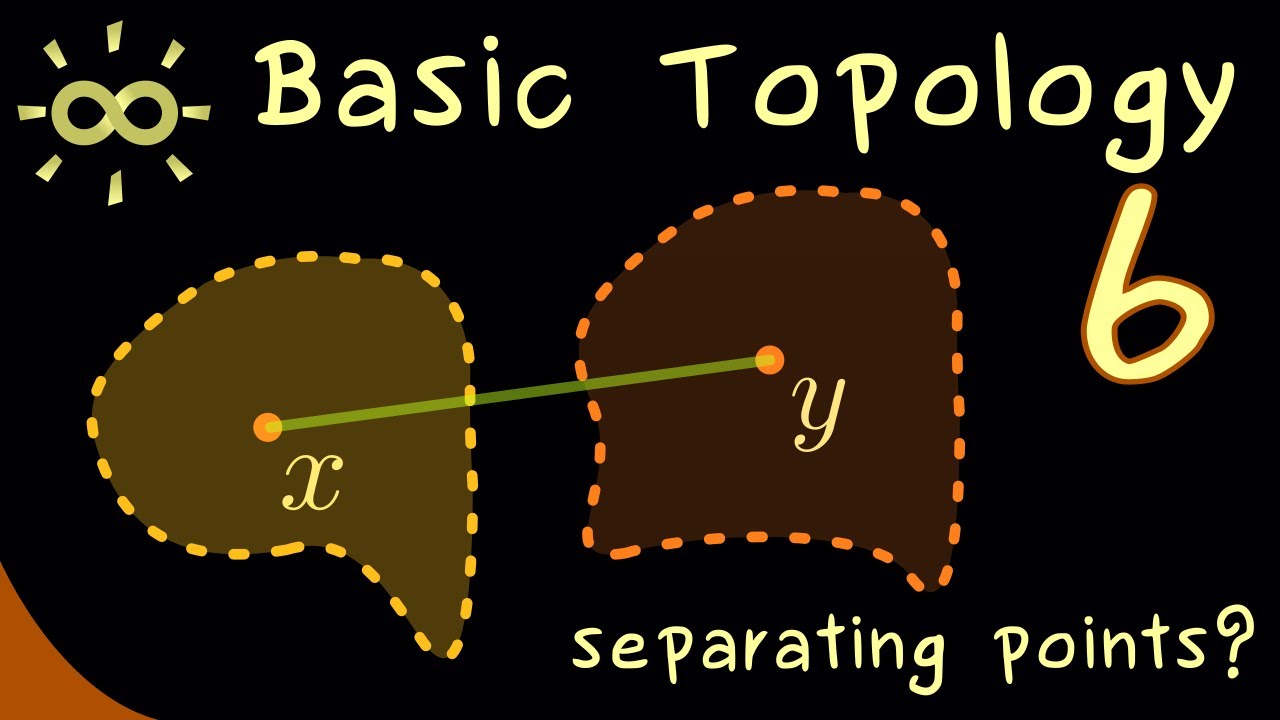 Basic Topology 6 | Hausdorff Spaces [dark version]