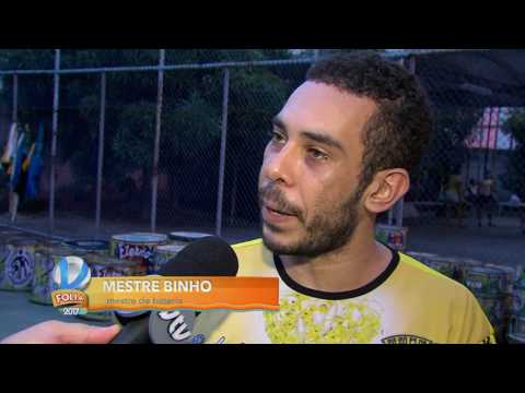 Conheça a tradicional bateria da escola de samba Brasil