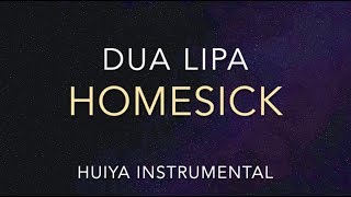 [Instrumental/karaoke] Dua Lipa - Homesick [+Lyrics]