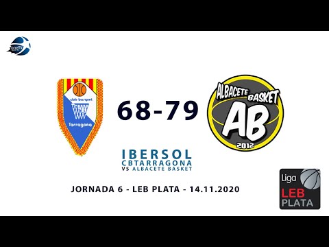 👁‍🗨 LEB PLATA J6.- IBERSOL CB TARRAGONA - ALBACETE BASKET (68-79) 14.11.2020