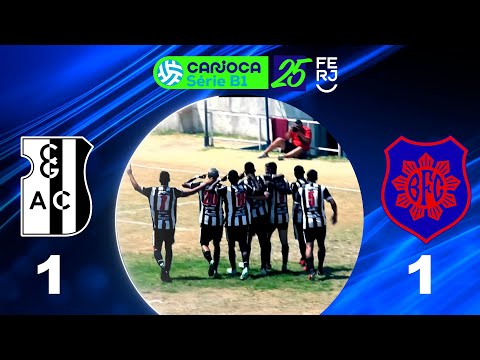 CARIOCA SÉRIE B1 PROFISSIONAL (2025) - TAÇA CORCOVADO - 3ª RODADA - CAMPO GRANDE 1X1 BONSUCESSO