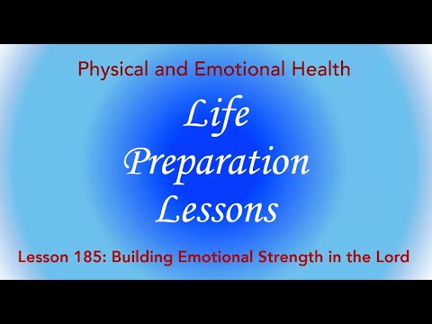 Seminary Teacher Helps - Life Preparation - Lesson 185