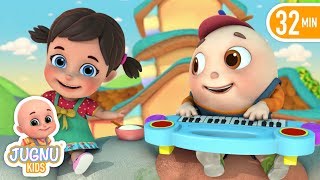 little miss muffet nursery rhyme - Cartoon Animation for Kids - English Rhymes by jugnu kids