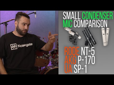 Rode NT5, AKG P170 and Universal Audio SP1 MICROPHONE COMPARISON
