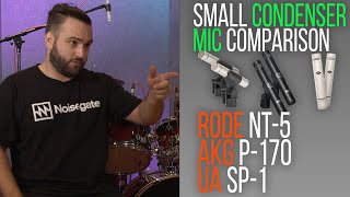 Video thumbnail for Rode NT5, AKG P170 and Universal Audio SP1 MICROPHONE COMPARISON by Noisegate