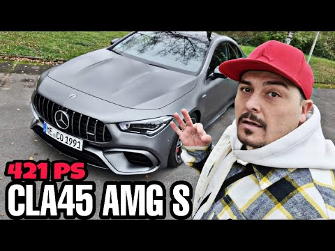 Mercedes CLA45 AMG S | 80,000 Euros | What can the 4-cylinder engine do? | Backyard slang