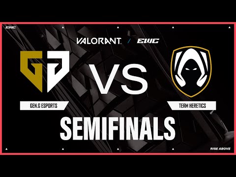 Gen.G Esports vs Team Heretics | VALORANT at EWC 25 - Day 5 - Semifinals