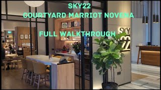 Full Walkthrough Tour of Sky 22 Semi Buffet Courtyard Marriot Novena Royal Square