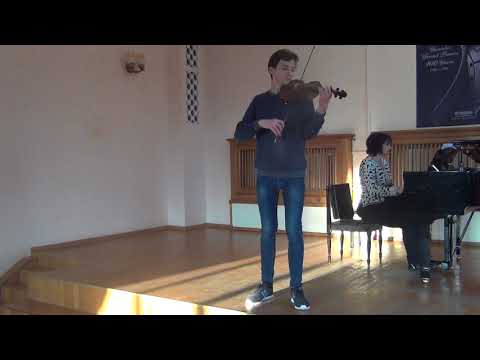 Mozart Sonata D dur K. 29 (Alexander Agafonov, 15 y.o.)