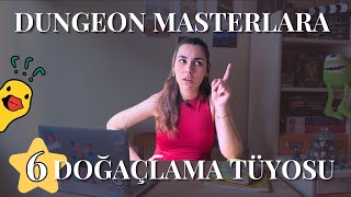 6 Doğaçlama Tüyosu, Dungeon Master İçin | Game Master Rehberi