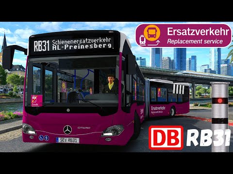 OMSI 2 🚌 - Replacement bus service in North Rhine-Westphalia! 🚏 Ahlheimer RB31 🚈 - Let's Play OMS...