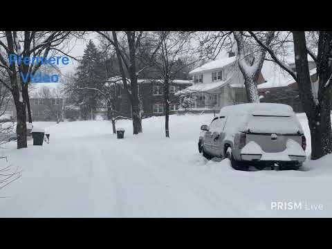 Premiere Video: Our First Blizzard Big Snow Storm In Dayton Ohio & Lots Of Snow For January 25, 2026